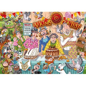 Jumbo (19113) - James Alexander: "Wasgij Original #23: The Bake Off" - 1000 pezzi