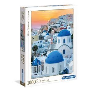 Clementoni (39480) - "Santorini" - 1000 pezzi