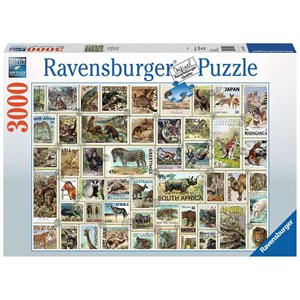 Ravensburger (17079) - "Animal Stamps" - 3000 pezzi