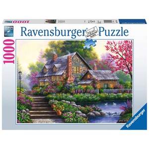 Ravensburger (15184) - "Romantic Cottage" - 1000 pezzi