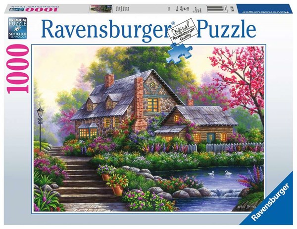 Ravensburger (15184) - "Romantic Cottage" - 1000 pezzi
