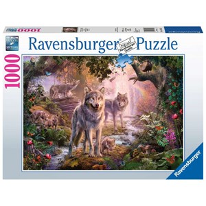 Ravensburger (15185) - "Summer Wolves" - 1000 pezzi