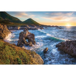 Ravensburger (15287) - "Big Sur Sunset" - 1000 pezzi