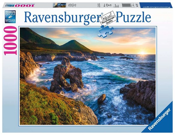 Ravensburger (15287) - "Big Sur Sunset" - 1000 pezzi