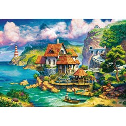 Ravensburger (15273) - "The Cliff House" - 1000 pezzi