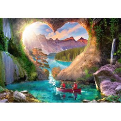 Ravensburger (15272) - "Heartview Cave" - 1000 pezzi