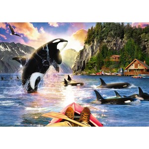 Ravensburger (15270) - "Close Encounters" - 1000 pezzi