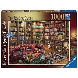 Ravensburger (19846) - "The Reading Room" - 1000 pezzi