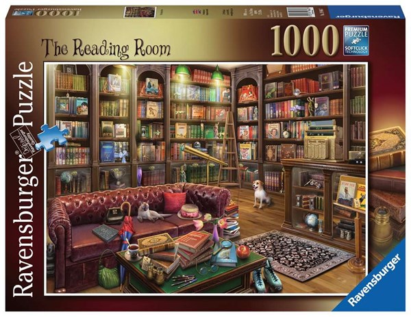 Ravensburger (19846) - "The Reading Room" - 1000 pezzi