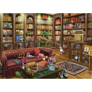 Ravensburger (19846) - "The Reading Room" - 1000 pezzi