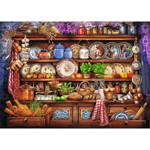 Ravensburger (19848) - "Mum's Kitchen Dresser" - 1000 pezzi