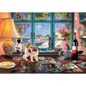 Ravensburger (19847) - "The Puzzler's Desk" - 1000 pezzi