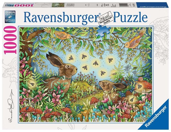 Ravensburger (15172) - "Nocturnal Forest Magic" - 1000 pezzi