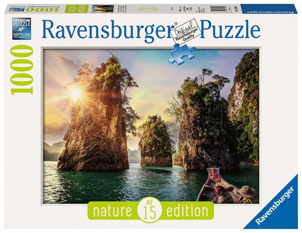 Ravensburger (13968) - "Three rocks in Cheow, Thailand" - 1000 pezzi