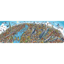 Schmidt Spiele (59596) - Hartwig Braun: "London Cityscape" - 1000 pezzi