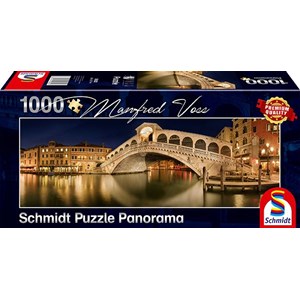 Schmidt Spiele (59620) - "Rialto Bridge" - 1000 pezzi
