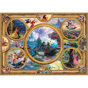 Schmidt Spiele (59607) - Thomas Kinkade: "Disney Dreams Collection" - 2000 pezzi