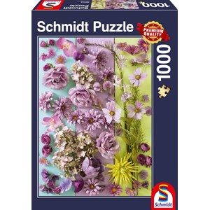Schmidt Spiele (58944) - "Violet Blossom" - 1000 pezzi