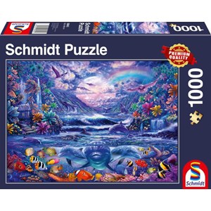 Schmidt Spiele (58945) - "Moonlight Oasis" - 1000 pezzi
