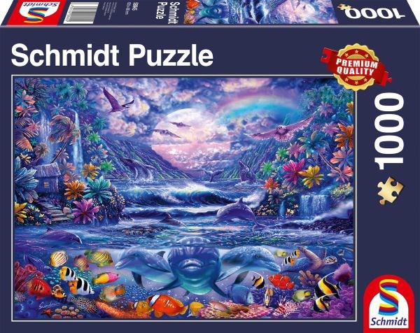 Schmidt Spiele (58945) - "Moonlight Oasis" - 1000 pezzi
