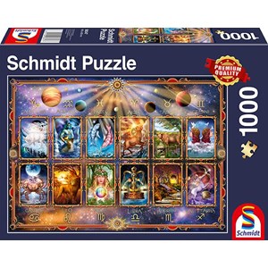 Schmidt Spiele (58347) - "Signs of the Zodiac" - 1000 pezzi