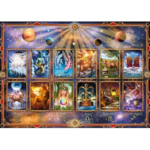 Schmidt Spiele (58347) - "Signs of the Zodiac" - 1000 pezzi