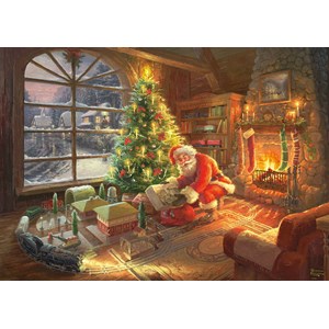 Schmidt Spiele (59495) - Thomas Kinkade: "Santa's Special Delivery" - 1000 pezzi