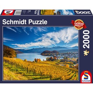 Schmidt Spiele (58953) - "Vineyards" - 2000 pezzi