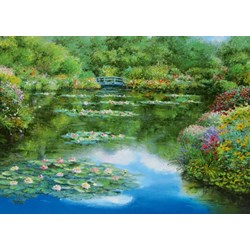 Schmidt Spiele (59657) - Sam Park: "Water Lily Pond" - 1000 pezzi