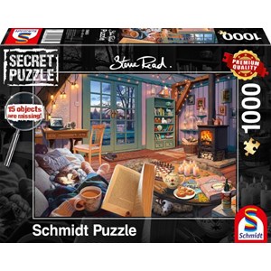 Schmidt Spiele (59655) - Steve Read: "At the holiday home" - 1000 pezzi