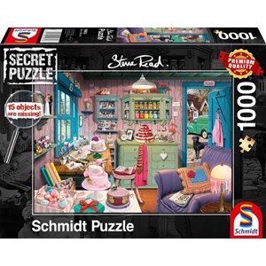 Schmidt Spiele (59653) - Steve Read: "Grandmother´s room" - 1000 pezzi