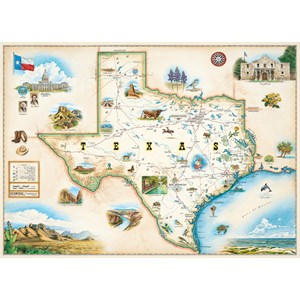 MasterPieces (71711) - "Texas" - 1000 pezzi