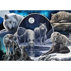 Schmidt Spiele (59666) - Lisa Parker: "Magnificent Wolves" - 1000 pezzi