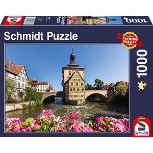 Schmidt Spiele (58397) - "Bamberg Regnitz" - 1000 pezzi