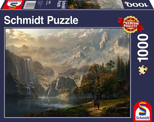 Schmidt Spiele (58399) - "Waterfall Idyll" - 1000 pezzi
