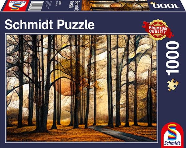 Schmidt Spiele (58396) - "Magical Forest" - 1000 pezzi