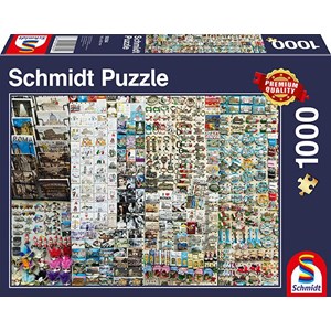 Schmidt Spiele (58394) - "Souvenir Stand" - 1000 pezzi