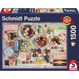 Schmidt Spiele (58940) - "Chocolate Nostalgia" - 1500 pezzi
