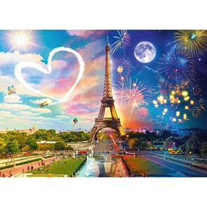Schmidt Spiele (58941) - "Paris, Day and Night" - 2000 pezzi