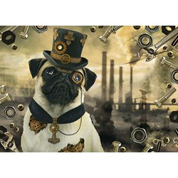 Schmidt Spiele (59645) - Markus Binz: "Steampunk Dog" - 1000 pezzi