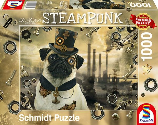 Schmidt Spiele (59645) - Markus Binz: "Steampunk Dog" - 1000 pezzi