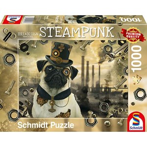 Schmidt Spiele (59645) - Markus Binz: "Steampunk Dog" - 1000 pezzi