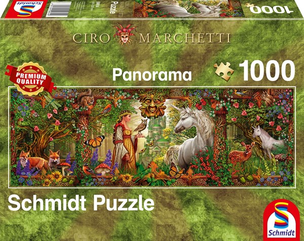 Schmidt Spiele (59614) - Ciro Marchetti: "Magic Forest" - 1000 pezzi