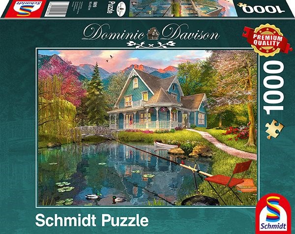 Schmidt Spiele (59619) - Dominic Davison: "Lakeside Retirement Home" - 1000 pezzi