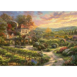 Schmidt Spiele (59629) - Thomas Kinkade: "In the Vineyards" - 2000 pezzi