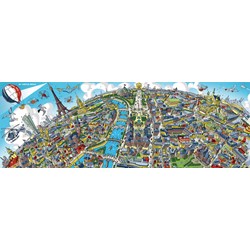 Schmidt Spiele (59597) - Hartwig Braun: "Paris Cityscape" - 1000 pezzi