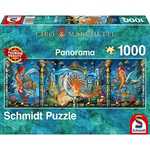 Schmidt Spiele (59613) - Ciro Marchetti: "Underwater World" - 1000 pezzi