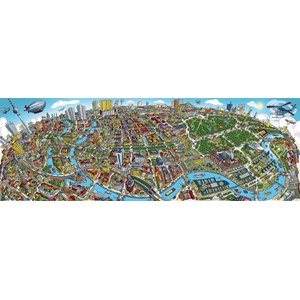 Schmidt Spiele (59594) - Hartwig Braun: "Berlin Cityscape" - 1000 pezzi