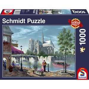 Schmidt Spiele (58375) - "Notre Dame Paris" - 1000 pezzi