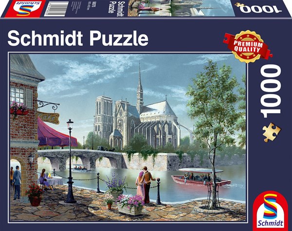 Schmidt Spiele (58375) - "Notre Dame Paris" - 1000 pezzi